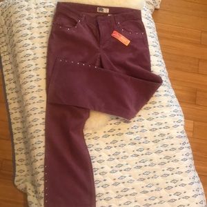 Old Navy corduroy w crystal detailing